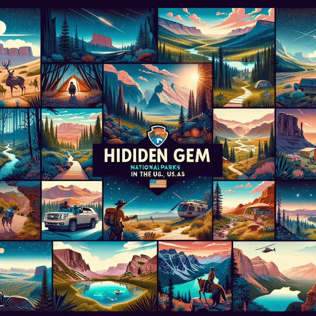 10 Hidden Gem National Parks in the USA for 2025 Adventures